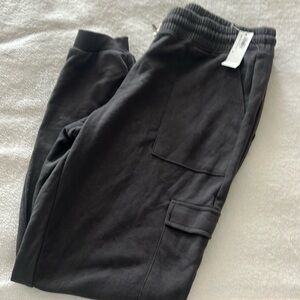 NWT dark gray jogger pants
